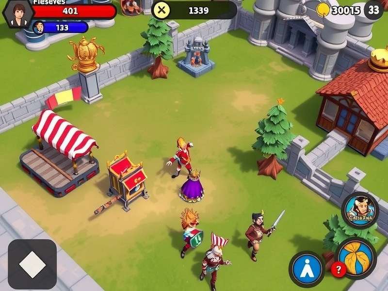 Royals Glory Glorious Battle Gameplay Screenshot